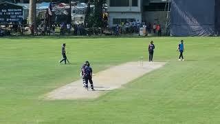 Parveez Rasool after completes his half century at S K Stadium Srinagar | ‎@JKSportstime