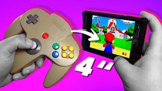 ️ mini PANTALLA de 4 Pulgadas para JUGAR N64 | elrafias