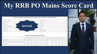 IBPS RRB PO Mains Score card | Selected | RRB PO Interview Preparation