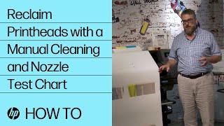 Reclaim Printheads with a Manual Cleaning and Nozzle Test Chart | HP Latex | HP