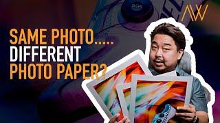 Ultimate Photo Paper Showdown: Canon Pro Platinum vs. Pro Luster vs. Premium Fine Art Smooth!