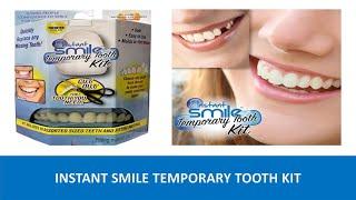 Instant Smile Temporary Tooth Kit - How to fit, an easy guide.