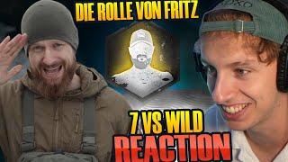 Hugo REAGIERT auf FRITZ ROLLE bei 7 VS WILD! | LetsHugo Reaktion