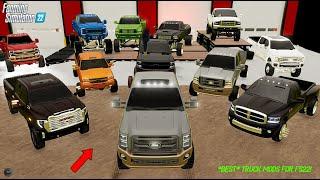 TOP 10 LIFTED TRUCK MODS FOR FARMING SIMULATOR 22!