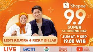 So Sweet! Lesti dan Billar Punya Kejutan Untuk Kamu di Shopee 9.9 Super Shopping Day TV Show!