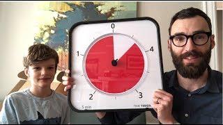 Jake Knapp Unboxes the Time Timer Max!