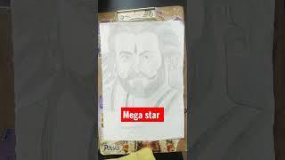 chiranjeevi drawing//mega star//