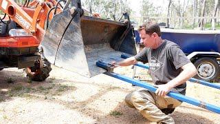 DIY Tractor Forklift Tynes -  Forme Industrious Off Grid Projects EP1