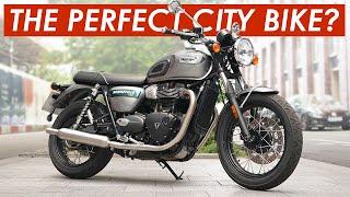 Triumph T100 Review: The Perfect City Motorcycle?