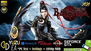 YUZU Bayonetta PC Gameplay | Playable | Yuzu EA | Switch Emulator | 1080p60FPS | 2021