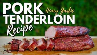 Smoked Pork Tenderloin - Honey Garlic Pork Tenderloin in the Pit Barrel Cooker