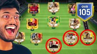 Road to 105 Continues, 3 Amazing Icons Added to the team - FC MOBILE