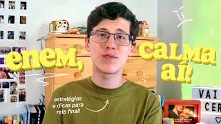 RETA FINAL DO ENEM: O QUE FAZER? (estratégias e dicas) | Lucas Felpi