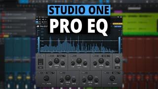 How to Use the Studio One PRO EQ