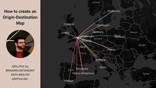 How to create an Origin - Destination Map in #tableau