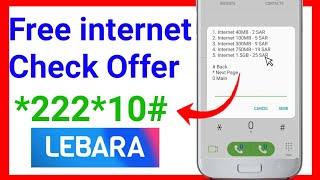 Lebara Internet Packages Free internet Check Offer Check MB Check Code play video check offer Lebara