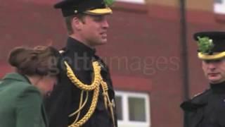 Kate Duchess of Cambridge Middleton left floundering St  Patricks Day