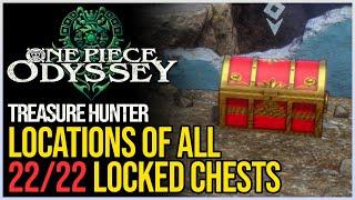 All Locked Treasure Chest Locations One Piece Odyssey - Treasure Hunter Achievement
