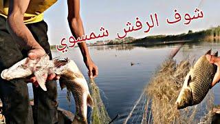 شاهد جمال نهر الفرات مع فلوق صيد السمك