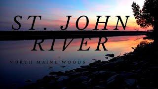 CANOE TRIP WITH MY DOG | St. John River, North Maine Woods