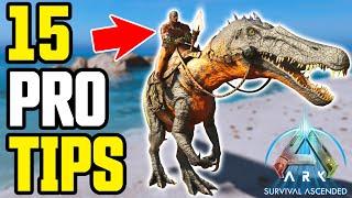 Ark Survival Ascended // 15 Tips & Tricks You DIDN’T Know (Xbox, PS5 & PC)