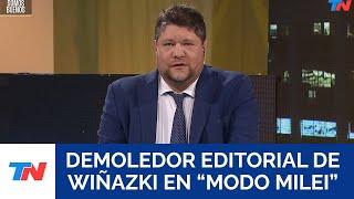 WIÑAZKI EN MODO MILEI: "¿Y si los periodistas habláramos así de los políticos?"