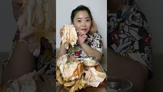 Mukbang tôm mủ ni size khủng siêu to nặng 2,5kg - CAO HOÀNG MẪN