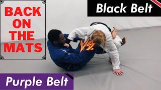 Purple Belt v Female Black Belt  -  Gi [Rolling/Sparring] BJJ Breakdown