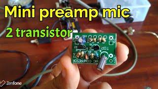 How to make simple mic amplifier at home