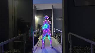 New LED Costume  #leddancers #shorts