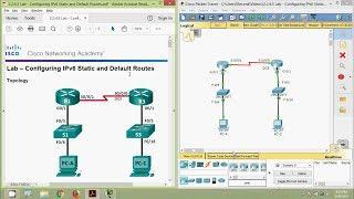 2.2.4.5 Lab - Configuring IPv6 Static and Default Routes