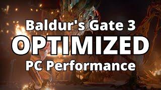 Baldur's Gate 3 PC Optimized Settings and Performance Testing