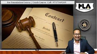 Contract Act Section: 1- 30 | REVISION CLASS | MAHINDRA LAW ACADEMY | MLA