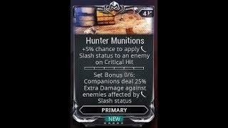 Warframe Mod: Hunter Munitions [Deutsch/German]