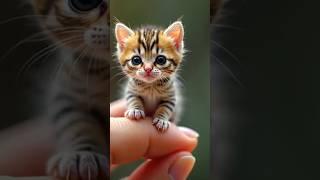 A Cute Little Cat #shorts #trending #animal #youtubeshorts #ai #hybridanimals #mohituv #viralshorts