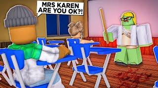 ROBLOX FIELD TRIP Z...TEACHER KAREN ENDING!