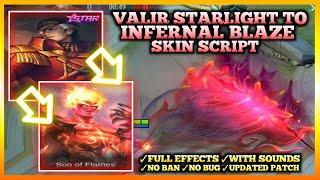 Valir Starlight to Legend Skin Script | Full Effects + Sounds With No Password | Ikigai Plays