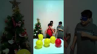 Não estoure o balão vermelho... #shorts #desafíos #challenge #diversao #familia