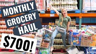 GIANT $700 MONTHLY GROCERY HAUL! | Target Haul & Costco Haul for the Month!