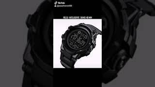 Reloj inteligente SKMEI Black 48 mm, se conecta al celular (Bluetooth 4.0 bajo consumo)