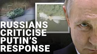 Putin struggles with deep incursion as Kremlin ignored warning signs | Tom Ball