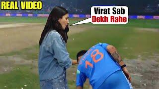 Anushka Sharma got stunned when Virat Kohli bowed to touch her feet in front of everyone