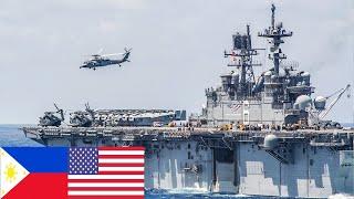 US Navy USS America Deploys to the West Philippines Sea with 1,500 Marines and Dozens of F-35 Jets