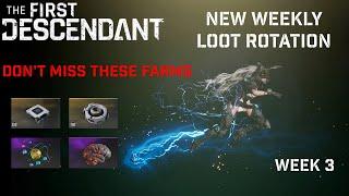 New Weekly Loot Rotation | Week 3 (7/23- 7/30) | The First Descendant