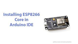 Installing ESP8266 (NodeMCU Board) in Arduino IDE