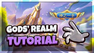 Gods' Realm Map Build Tutorial - "A Stroke of Genius" | KartRider Rush+