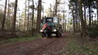 Driving a Unimog 1400 Agrar