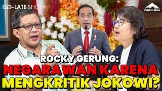 ROCKY GERUNG MENGKRITIK JOKOWI BURUK SEBAGAI KEPALA NEGARA! Iso-Late Show #everestmedia #rockygerung