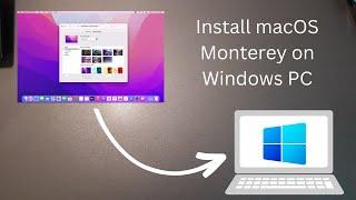 How to Install macOS Monterey on PC/Laptop | Hackintosh