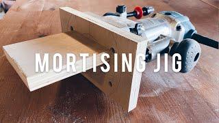 Quick and Easy Router Mortising Jig | Domino Jig | DIY